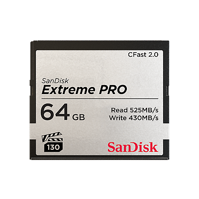 #ad SanDisk Extreme PRO 64GB CFast 2.0 Memory Card SDCFSP 064G A46D