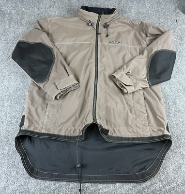 #ad Oneil Sno Wear Snowboard Full Zip Jacket Light Brown Adult Size Medium