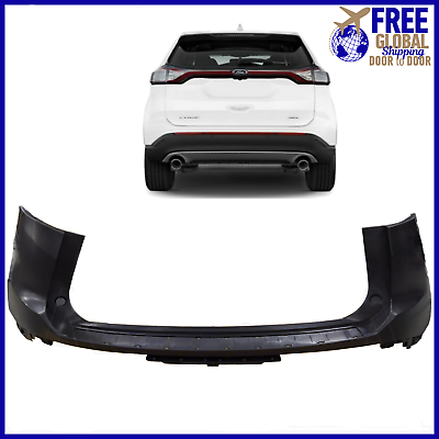 #ad FITS FORD EDGE 2015 2018 REAR BUMPER COVER BLACK OE NEW FT4Z 17810 FO1114105