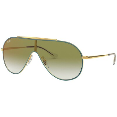 #ad Ray Ban RJ9546S 275 W0 Wings Junior Green Gradient Mirrored Kids Sunglasses