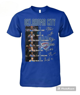 #ad Oklahoma City Thunder Signature T Shirt