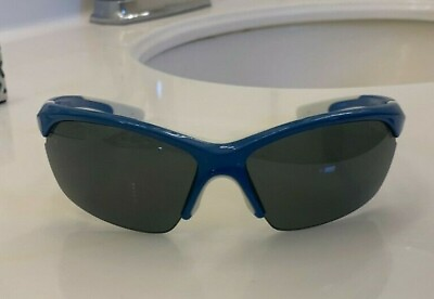 #ad Optic Nerve Crux Sunglasses POLARIZED Blue White VERY LIGHTLY USED