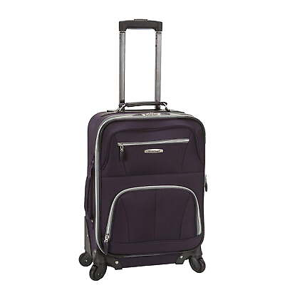 #ad Luggage Pasadena 19quot; Softside Expandable Spinner Carry On F2281