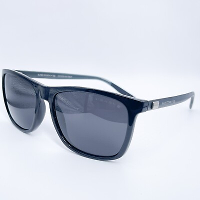 #ad Merry#x27;s S8286 Black Unisex Polarized Aluminum Sunglasses 56 16 140