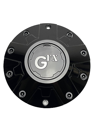 #ad GFX Gloss Black Wheel Center Cap B302 CAP B302 GF CAP