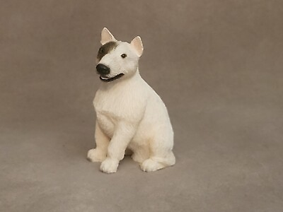 #ad Bull Terrier resin dog figurine