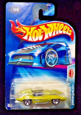 #ad 2004 Hot Wheels Featuring Pride Rides CORVETTE STING RAY Card #173
