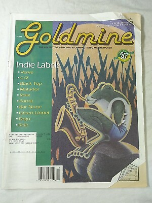 #ad Goldmine Magazine Issue 356 March 18 1994 Vol 20 No 6 Indie Labels Verve READ