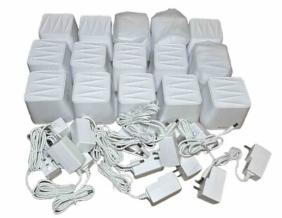 #ad Lot Of 15 MeshForce M1 Whole Home Dual Band Mesh WiFi System • With Power Cords
