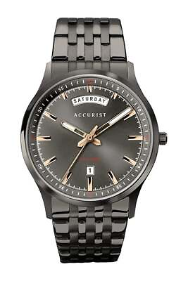 #ad Accurist Gents Classic Bracelet Watch 7362