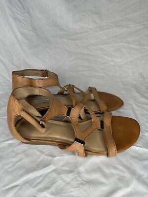 #ad Naturalizer N5 Concept Leather Sandals Women’s 7.5
