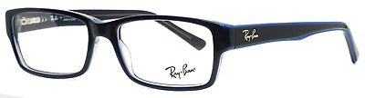 #ad RAY BAN RB5169 5815 Navy Mens Rectangle Full Rim Eyeglasses 52 16 140 B:31 $69.99