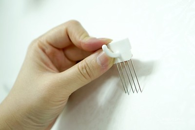 #ad 5pc Wall Hanger Push Pin Hooks Nails Pin Plugs Multipurpose Clothes U Pin