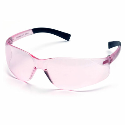 #ad Pyramex Mini Ztek Safety Glasses Pink Lens Pink Frame