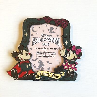 #ad Tokyo Disney Resort Halloween 2014 Photo Stand Picture Frame Vampire Limited