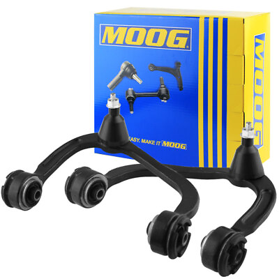 #ad 2x MOOG Upper Control Arm with Ball Joint Front For Ford F150 Expedition PA D27