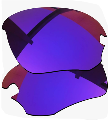 #ad Volcano Polarized Antique Violet Mirror Lenses for Oakley Flak Draft OO9364