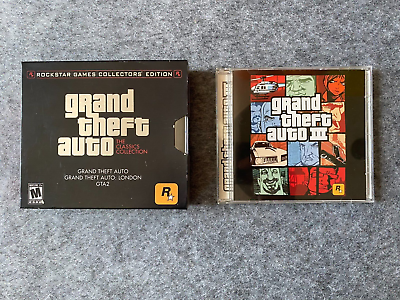 #ad Grand Theft Auto Classics Collection PC CD ROM 2004 amp; GTA III Lot 1 Sealed
