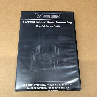#ad Virtual Short Sale Investing Special Bonus DVD $13.00