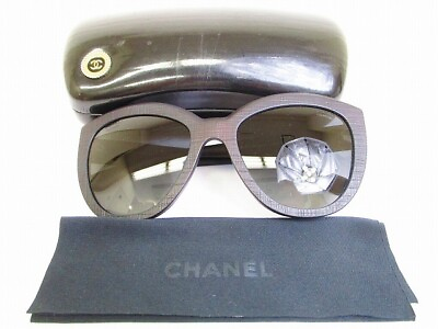 #ad Chanel Cc Coco Woodsunglasses Eyewear