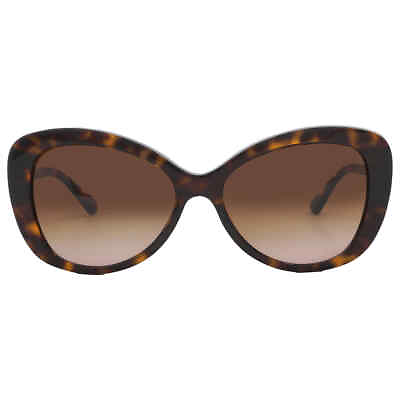 #ad Michael Kors Positano Brown Gradient Butterfly Ladies Sunglasses MK2120 300613
