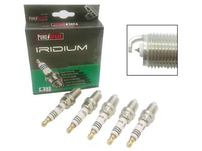 #ad Set of 5 Purespark Iridium Upgrade Spark Plugs 3374 02 3 YEAR WARRANTY