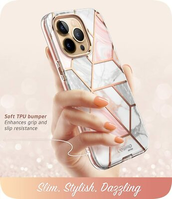 #ad i Blason Stellar Protection For iPhone 13 Pro Max 6.7quot; Marble Case Screen Cover