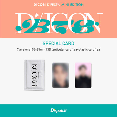 #ad Official Unopened DICON D#x27;FEST MINI Edition BTS Special Card Set 2pcs $24.99