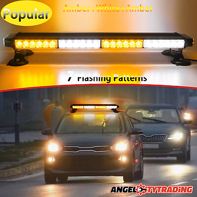 #ad 58 LED Rooftop Emergency Strobe Light Bar Warning Light Traffic Advisor Lamp $69.69