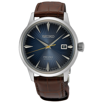 #ad Seiko Presage Cocktail Time SRPK15 Gradated Blue Dial 40.5mm Automatic Watch $360.00