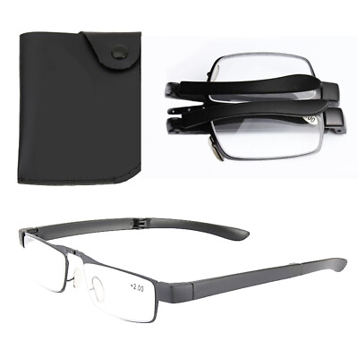 #ad Folding Portable Reading Glasses Readers Mens Womens 1.0 1.5 2.0 2.5 3.0 3.5 4.0