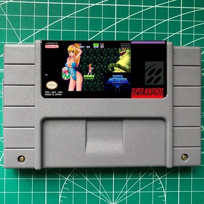 #ad SUPER METROID JUSTIN BAILEY ✪ SNES Video Game US Version