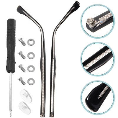 #ad Metal Replacement Parts for Sunglasses and Eyeglasses Repair Kit Accessories