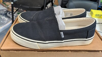 #ad Toms fenix Black Slip On Shoes sneakers . size 8.5 $24.61
