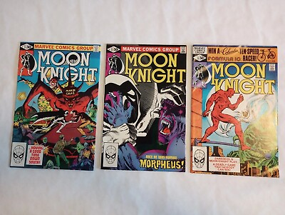 #ad Moon night #111213 1981 KEY🔑 1st Appearance of Morpheus Good Condition