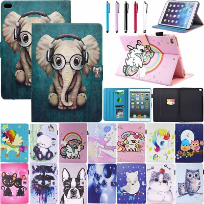 #ad Animals Smart Flip Leather Stand Case Cover For iPad 6th 5th 4 Gen Mini Air Pro