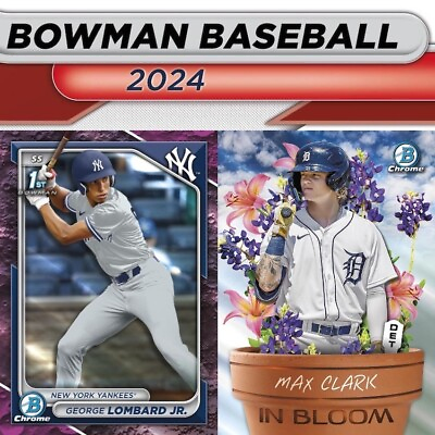 #ad 2024 Bowman Baseball Paper Prospects #1 150 Complete Your Set Pick PRESALE