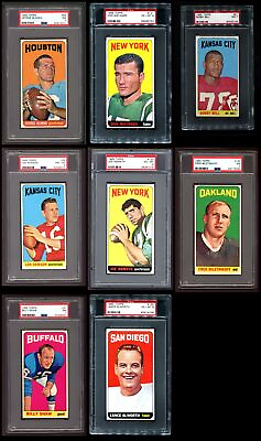 #ad 1965 Topps Football Complete Set Premier 7 NM