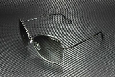 #ad Tom Ford Colette FT0250 08C Shiny Gunmetal Black Grad Grey 63 Women#x27;s Sunglasses