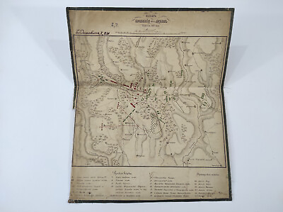 #ad pre Soviet military map plan for the battle of Lubin