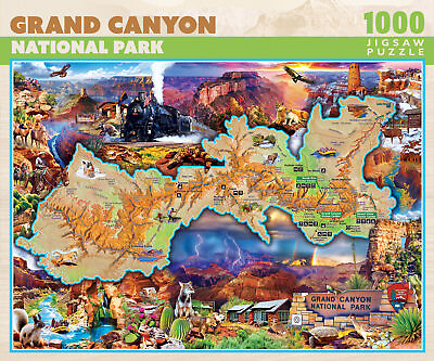 #ad MasterPieces Grand Canyon National Park 1000 Piece Jigsaw Puzzle