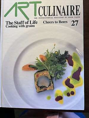 #ad ART Culinaire The International Magazine In Good Taste 27