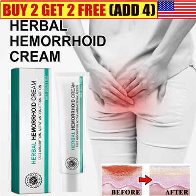 #ad NEW Wellian Hemorrhoid Cream Herbal Hemorrhoids Cream for Men and Women