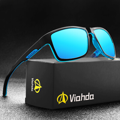 #ad VIAHDA Fashion polarized sunglasses Outdoor cycling Unisex Adults glasses 7503