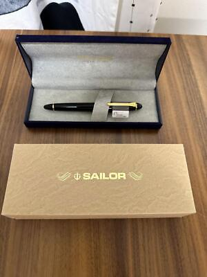 #ad Sailor Fountain Pen Profit Black Old Model