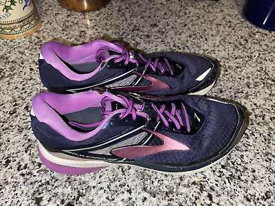 #ad Brooks Ravenna 8 1202381B454 Purple Running Shoes Lace Up Women’s US Size 9.5B