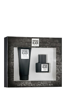 #ad Kenneth Cole Vintage Black 2pc Gift Set 1.7 oz EDT 3.4oz After Shave