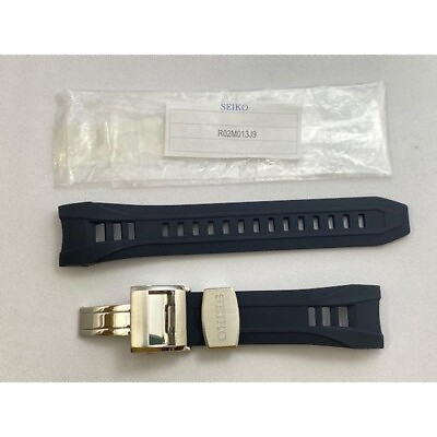 #ad SEIKO Astron Genuine Watch Band 24mm Black R02M013J9 for SAST009 7X52 0AB0 New