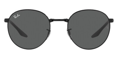 #ad Ray Ban Unisex Men#x27;s Women#x27;s Sunglasses Black Frame Dark Gray Lens 51 21 145