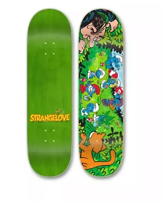 #ad Strangelove Skateboard Deck 9.0 Blue Moon Todd Bratrud **IN HAND**